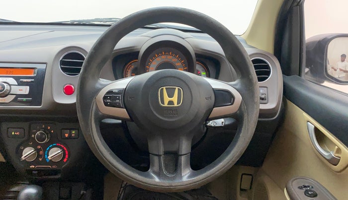 2013 Honda Brio VX AT, Petrol, Automatic, 81,645 km, Steering Wheel Close Up