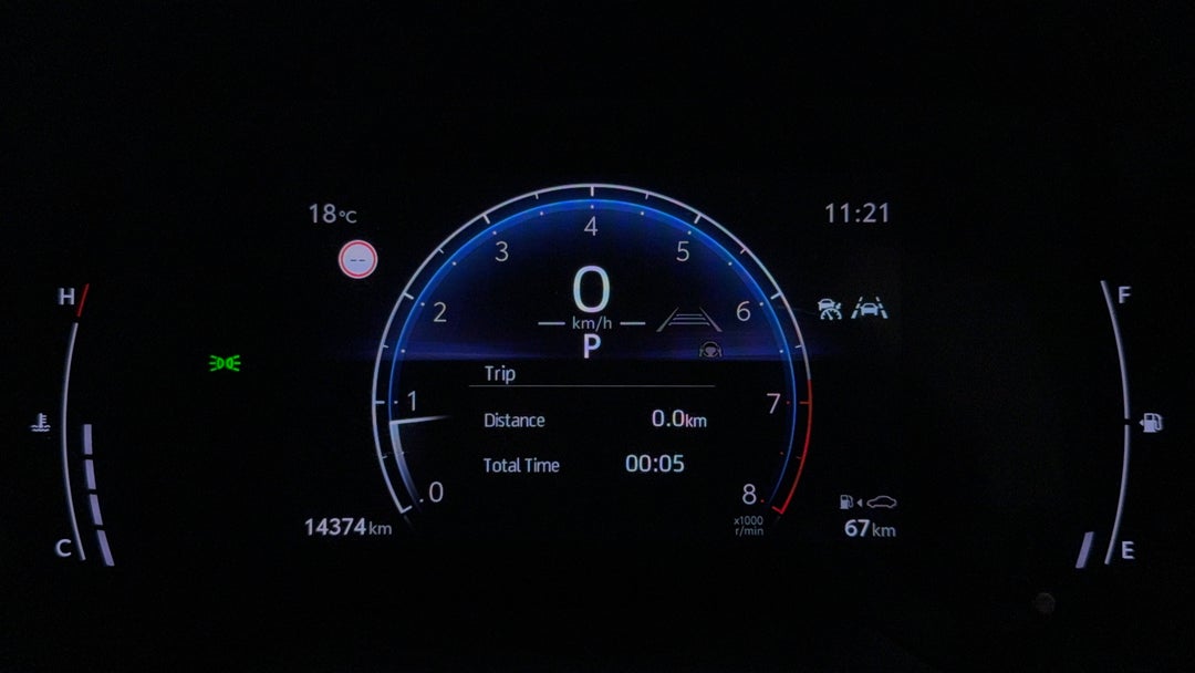 2024 Toyota Corolla Ascent Sport, Automatic, 14374 km, Odometer View