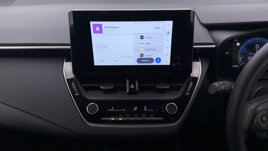 2024 Toyota Corolla Ascent Sport, Automatic, 14374 km, Center Console