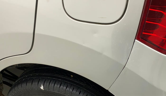 2018 Maruti Wagon R 1.0 LXI CNG, CNG, Manual, 77,715 km, Left quarter panel - Slightly dented