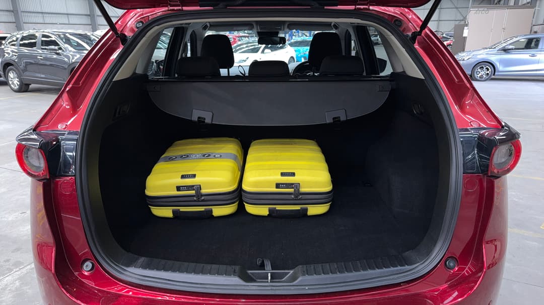 2018 Mazda CX-5 Maxx Sport (4x2), Automatic, 71127 km, Boot Inside View with Luggage