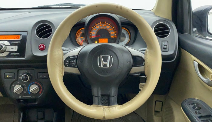2014 Honda Brio 1.2 VX MT I VTEC, Petrol, Manual, 51,046 km, Steering Wheel Close Up
