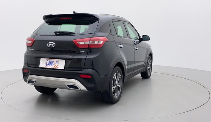2019 Hyundai Creta SX SPORTS EDITION 1.6 PETROL, Petrol, Manual, 42,617 km, Right Back Diagonal