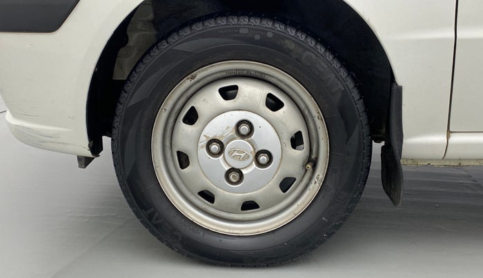2012 Hyundai Santro Xing GL PLUS, Petrol, Manual, 80,727 km, Left Front Wheel