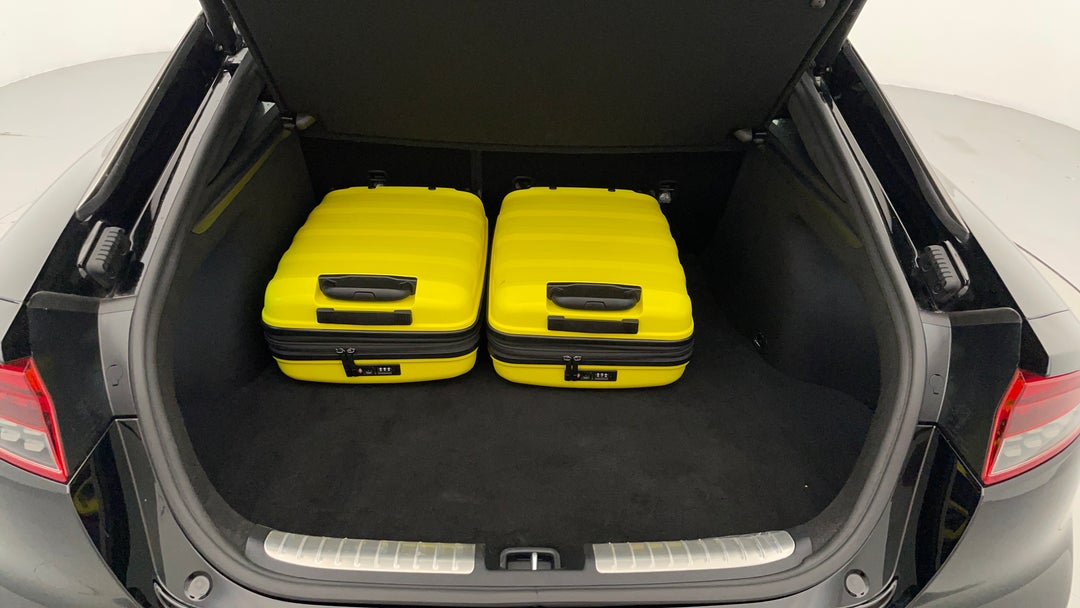 Boot Inside View with Luggage