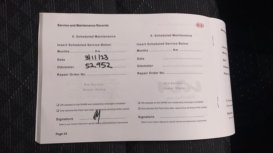 2018 Kia Rio S, Automatic, 52953 km, Service History
