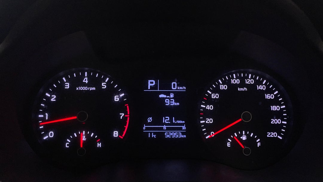 2018 Kia Rio S, Automatic, 52953 km, Odometer View