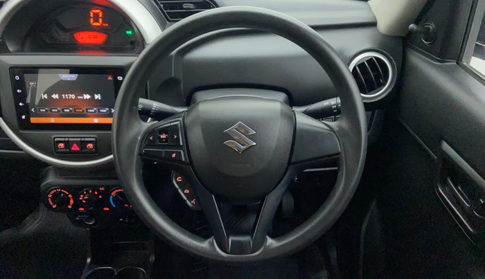 2019 Maruti S PRESSO VXI+, Petrol, Manual, 15,732 km, Steering Wheel Close Up