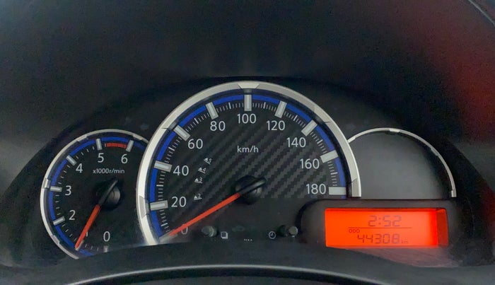 2019 Datsun Go T, Petrol, Manual, 44,308 km, Odometer Image