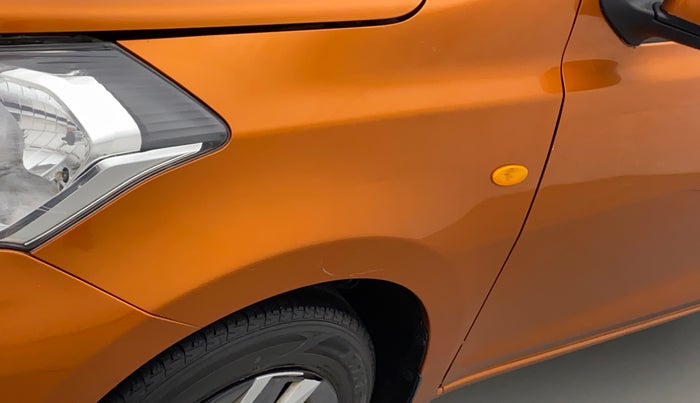 2019 Datsun Go T, Petrol, Manual, 44,308 km, Left fender - Slightly dented