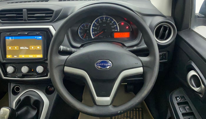 2019 Datsun Go T, Petrol, Manual, 44,308 km, Steering Wheel Close Up