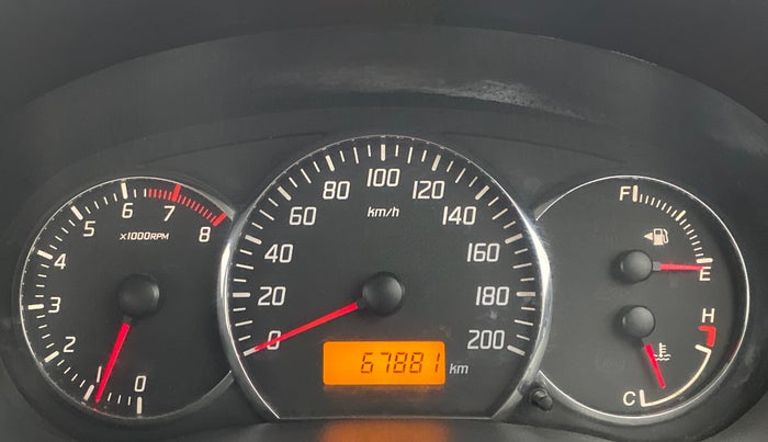 2010 Maruti Swift VXI D, Petrol, Manual, 68,006 km, Odometer Image