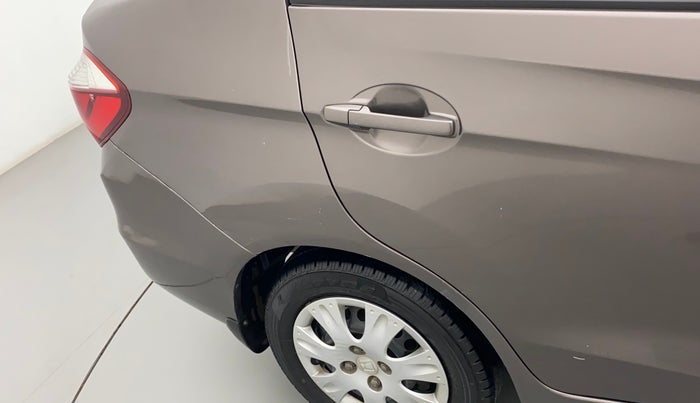 2016 Honda Amaze 1.2L I-VTEC S, Petrol, Manual, 89,438 km, Right quarter panel - Paint has minor damage