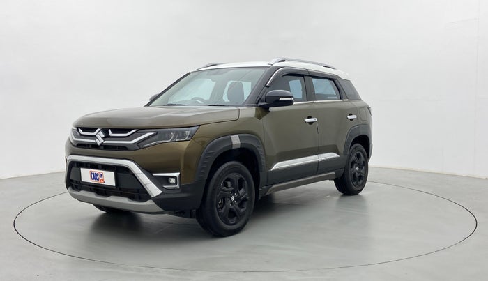 2022 Maruti BREZZA ZXI + AT SMART HYBRID DUAL TONE, Petrol, Automatic, 16,626 km, Left Front Diagonal
