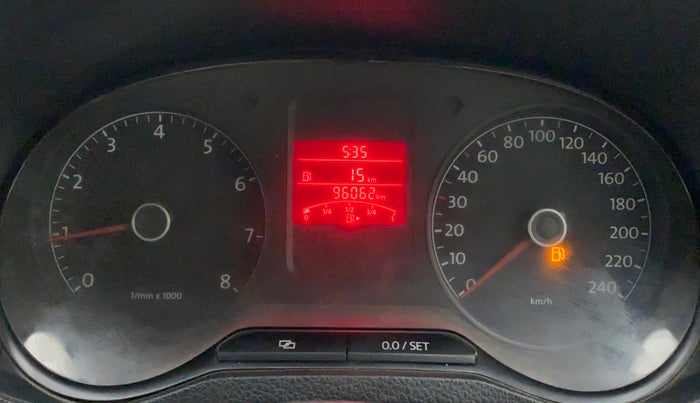 2014 Volkswagen Polo HIGHLINE1.2L, Petrol, Manual, 96,061 km, Odometer Image