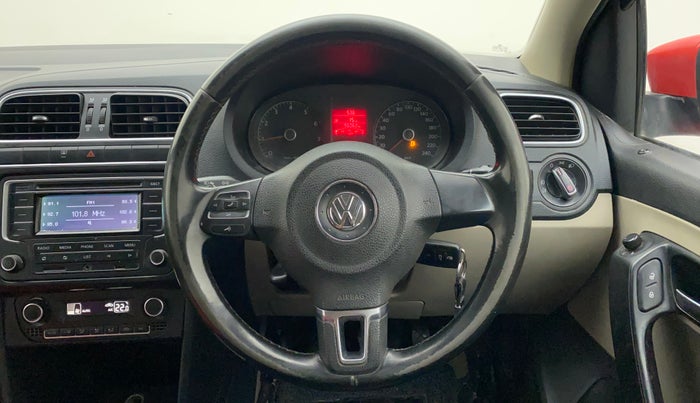 2014 Volkswagen Polo HIGHLINE1.2L, Petrol, Manual, 96,061 km, Steering Wheel Close Up