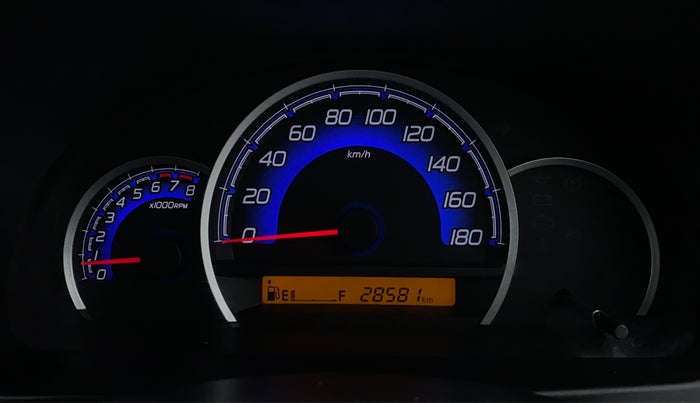 2018 Maruti Wagon R 1.0 VXI, Petrol, Manual, 28,630 km, Odometer Image
