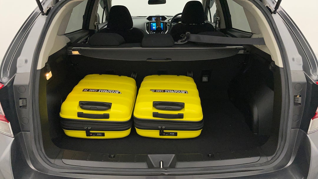 Boot Inside View with Luggage