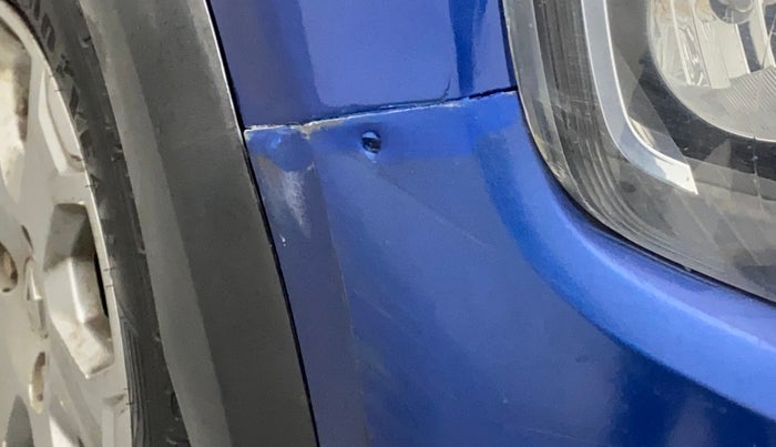 2018 Renault Kwid CLIMBER 1.0 AMT, Petrol, Automatic, 1,19,348 km, Front bumper - Repaired