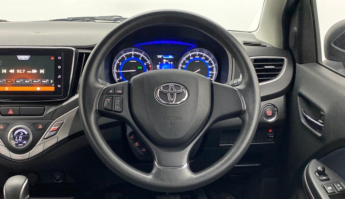 2021 Toyota Glanza G CVT, Petrol, Automatic, 8,406 km, Steering Wheel Close Up