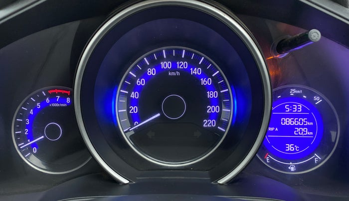 2017 Honda WR-V 1.2L I-VTEC VX MT, Petrol, Manual, 86,605 km, Odometer Image