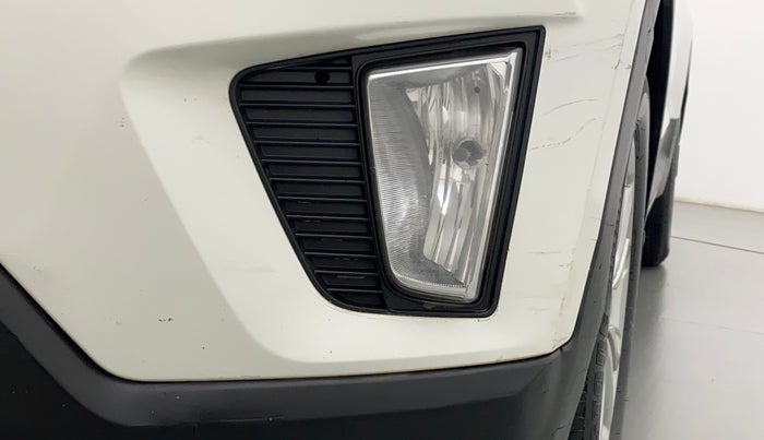 2018 Hyundai Creta SX 1.6 DIESEL, Diesel, Manual, 57,475 km, Left fog light - Not fixed properly