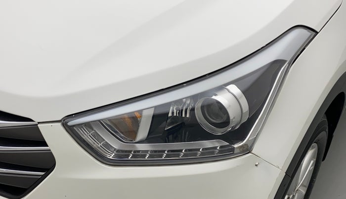 2018 Hyundai Creta SX 1.6 DIESEL, Diesel, Manual, 57,475 km, Left headlight - Minor scratches