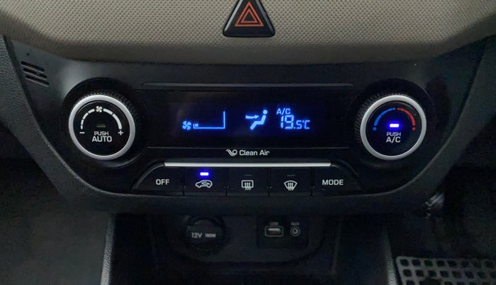 2018 Hyundai Creta SX 1.6 DIESEL, Diesel, Manual, 57,475 km, Automatic Climate Control