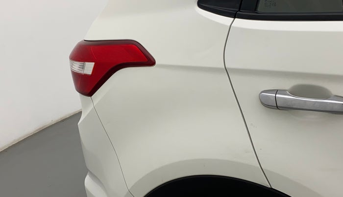 2018 Hyundai Creta SX 1.6 DIESEL, Diesel, Manual, 57,475 km, Right quarter panel - Minor scratches