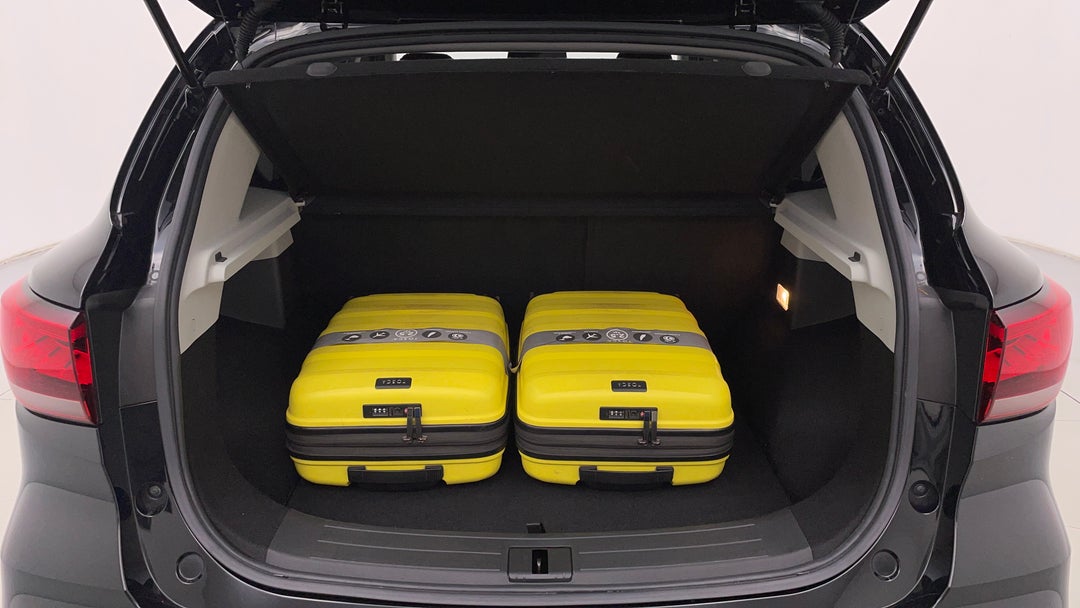 Boot Inside View with Luggage