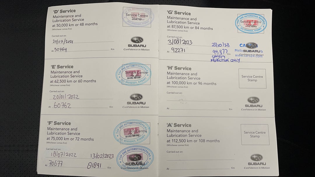 2018 Subaru Forester 2.5i-s (awd), Automatic, 94881 km, Service History