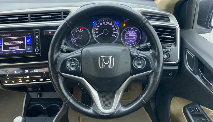 2019 Honda City V MT PETROL, Petrol, Manual, 83,657 km, Steering Wheel Close Up