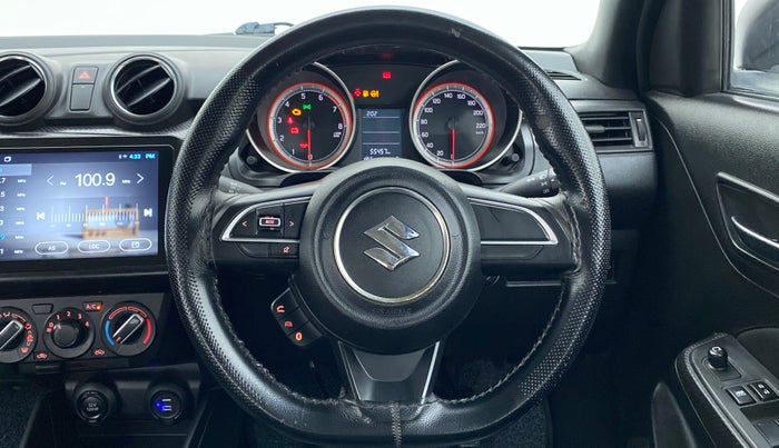 2020 Maruti Swift VXI D, Petrol, Manual, 55,626 km, Steering Wheel Close Up