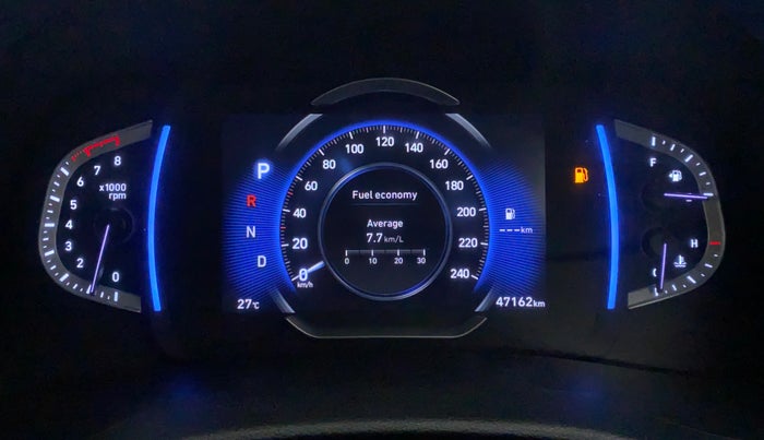 2021 Hyundai Creta SX (O) 1.4 TURBO DCT, Petrol, Automatic, 47,485 km, Odometer Image