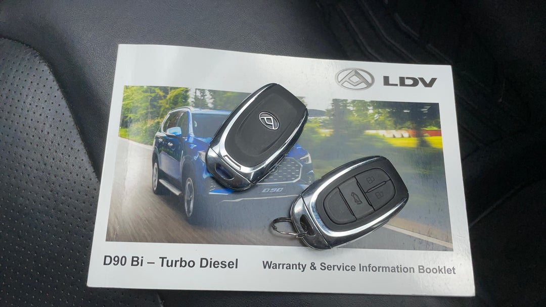 2022 LDV D90 Executive (4wd) D20, Automatic, 34783 km, Key Close-up