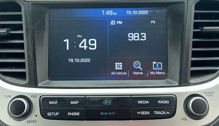 2018 Hyundai Verna 1.6 SX VTVT, Petrol, Manual, 23,550 km, Infotainment System