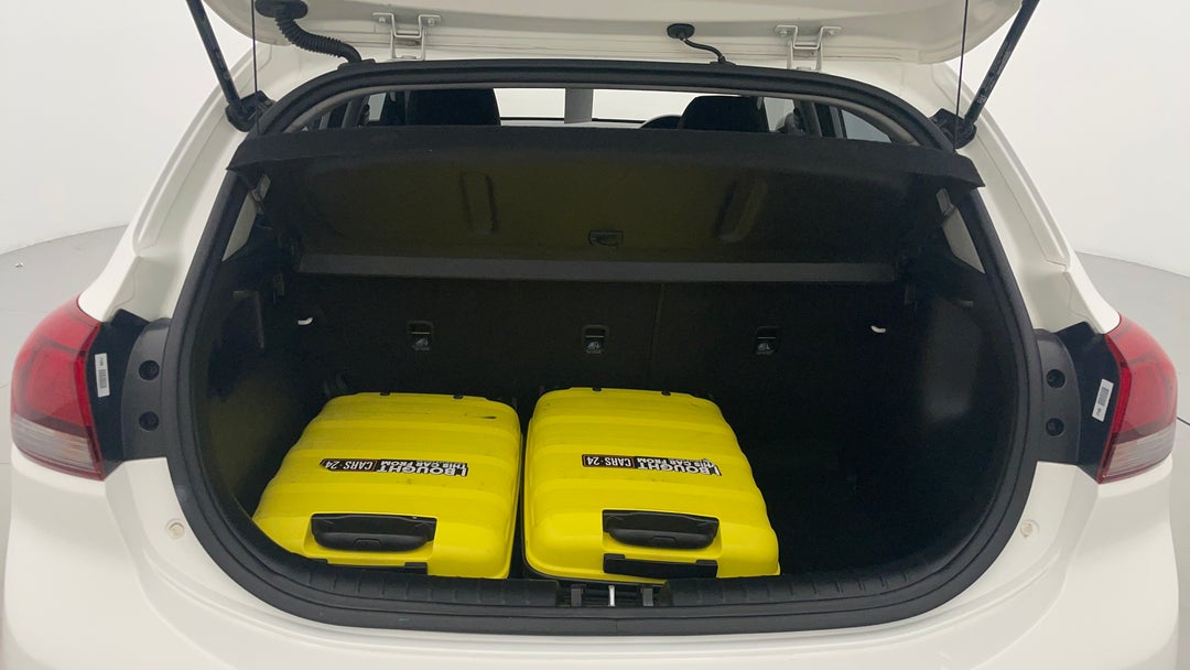 Boot Inside View with Luggage