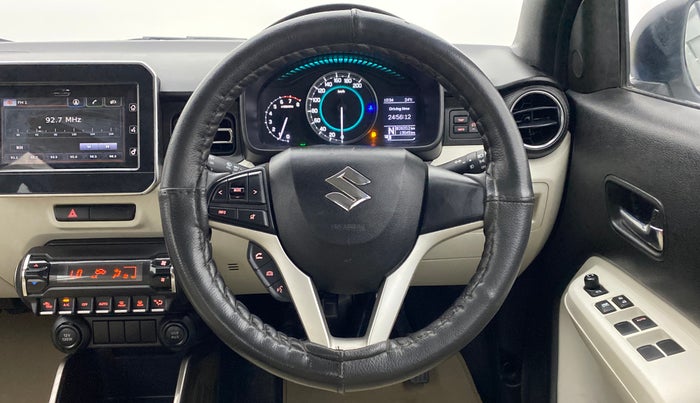 2018 Maruti IGNIS ALPHA 1.2 K12 AMT, Petrol, Automatic, 13,582 km, Steering Wheel Close Up