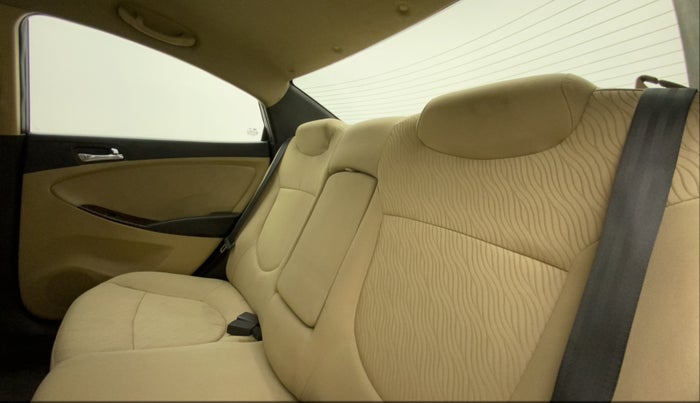 2012 Hyundai Verna FLUIDIC 1.6 VTVT EX, Petrol, Manual, 38,005 km, Right Side Rear Door Cabin