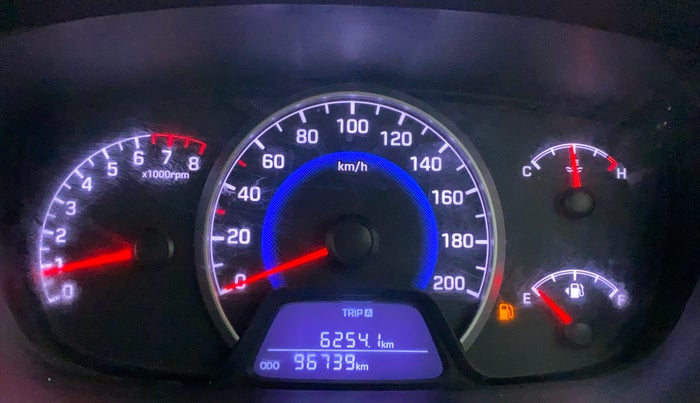 2017 Hyundai Grand i10 MAGNA 1.2 KAPPA VTVT, Petrol, Manual, 96,739 km, Odometer Image