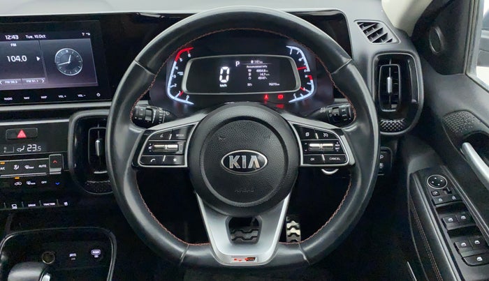 2021 KIA SONET GTX PLUS 1.5 AT, Diesel, Automatic, 76,440 km, Steering Wheel Close Up