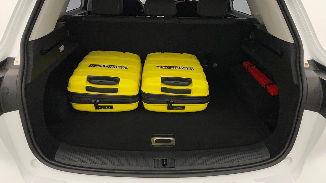 Boot Inside View with Luggage