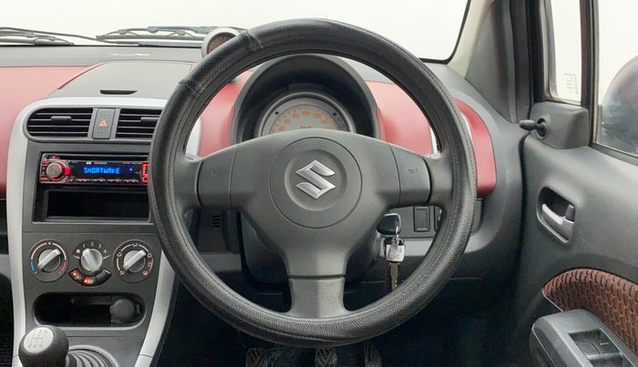 2013 Maruti Ritz VXI, Petrol, Manual, 71,852 km, Steering Wheel Close Up