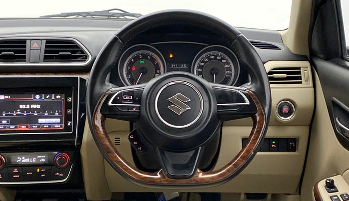 2017 Maruti Dzire ZXI Plus AMT, Petrol, Automatic, 60,251 km, Steering Wheel Close Up