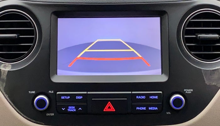 2018 Hyundai Grand i10 SPORTZ (O) AT 1.2 KAPPA VTVT, Petrol, Automatic, 57,142 km, Parking Camera