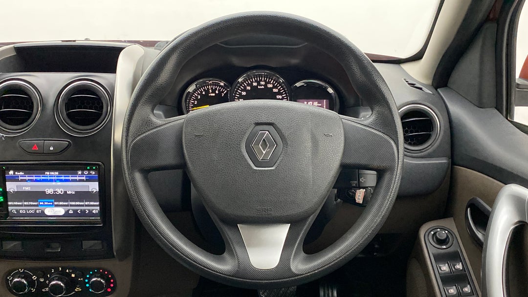Steering Wheel Close Up