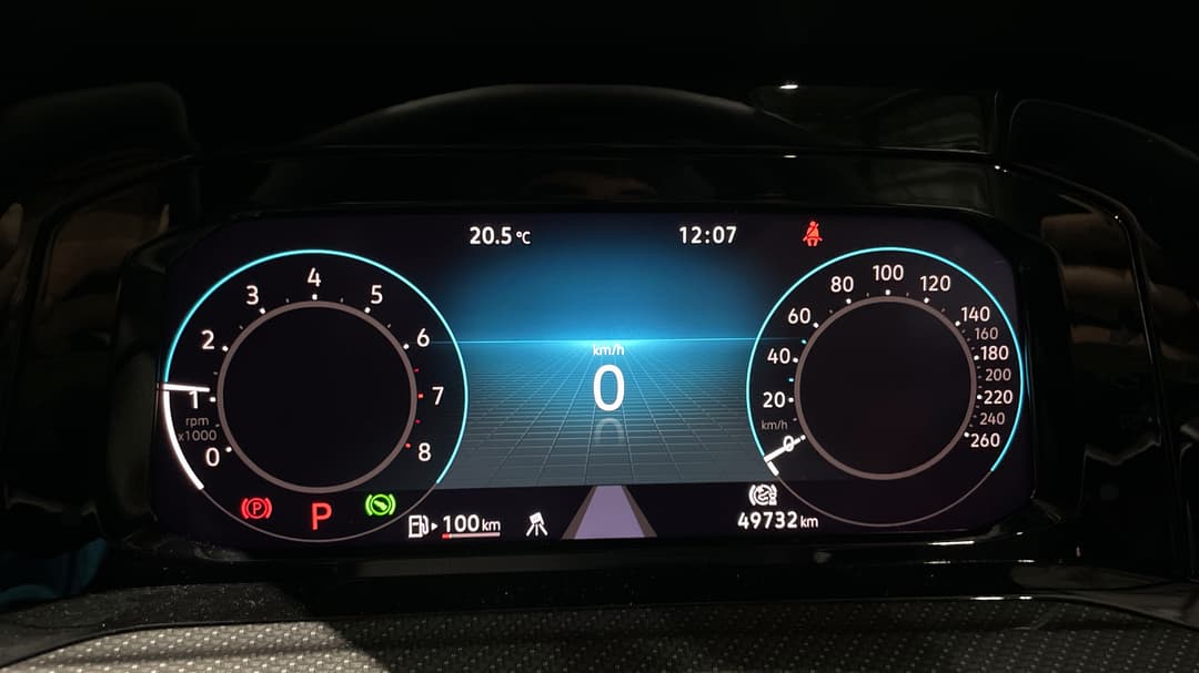 2021 Volkswagen Golf 110tsi R-line, Automatic, 49732 km, Odometer View
