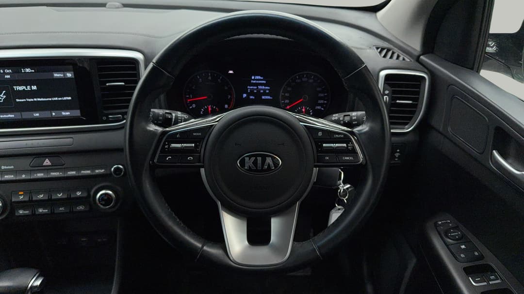 2021 Kia Sportage S (FWD), Automatic, 92358 km, Steering Wheel Close-up
