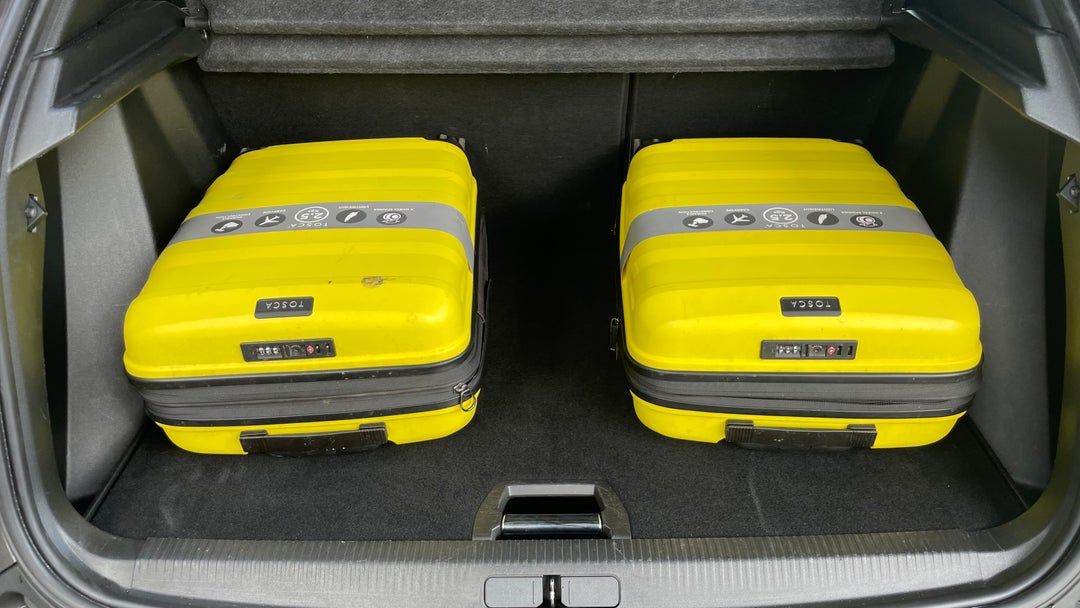 Boot Inside View with Luggage