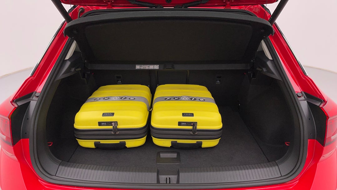 Boot Inside View with Luggage